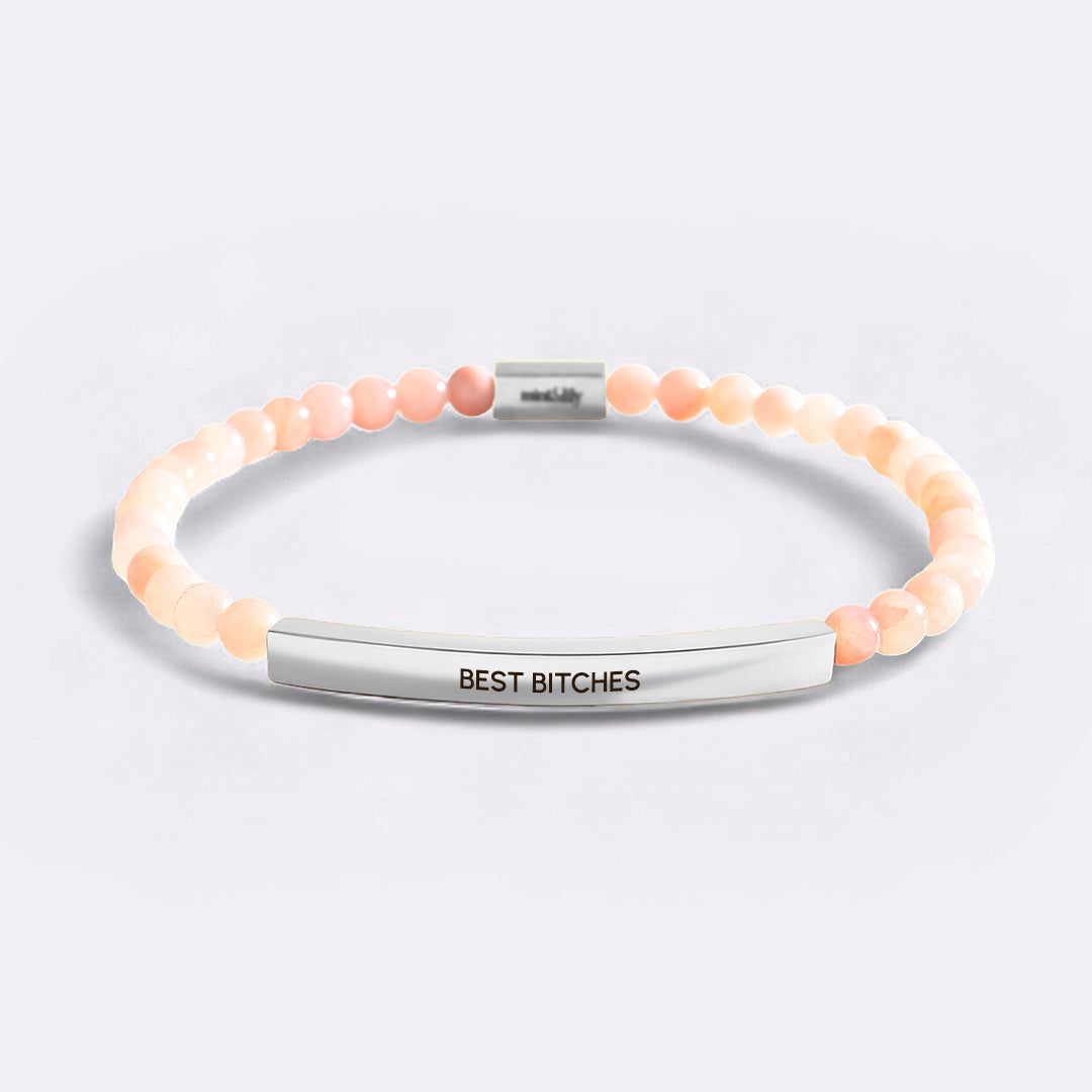 Best Bitches Beaded Inspire Bracelet