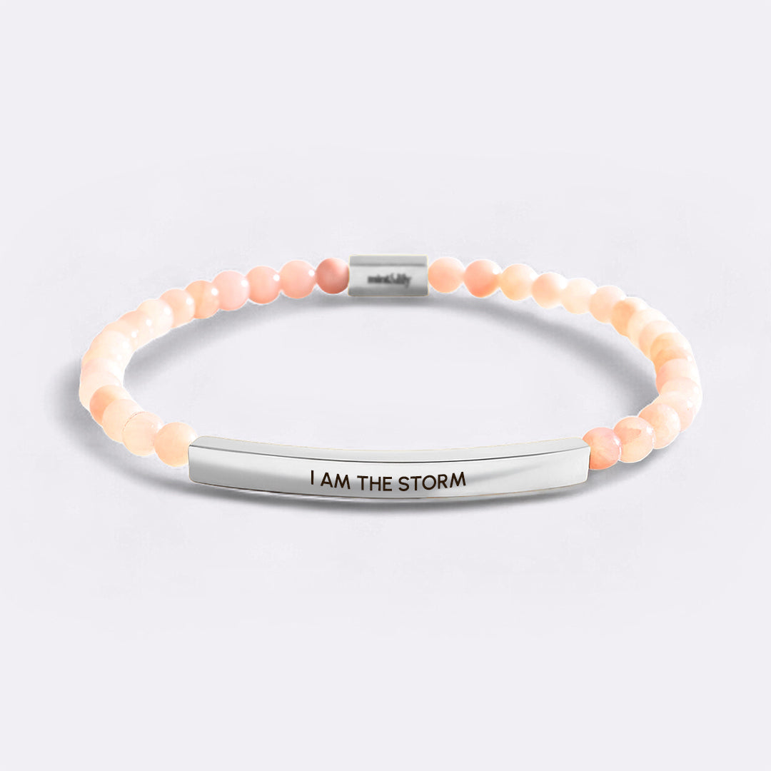 I Am The Storm Beaded Inspire Bracelet