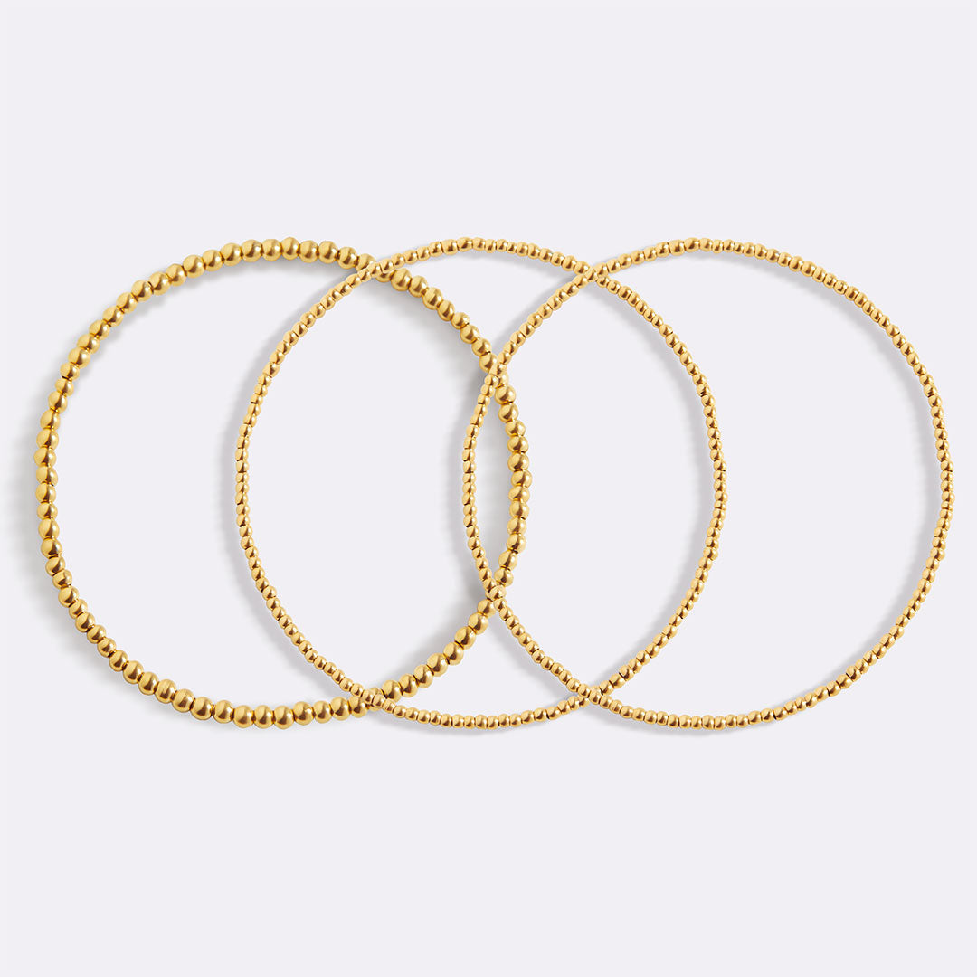 322 Beaded Bracelet Stacking Set