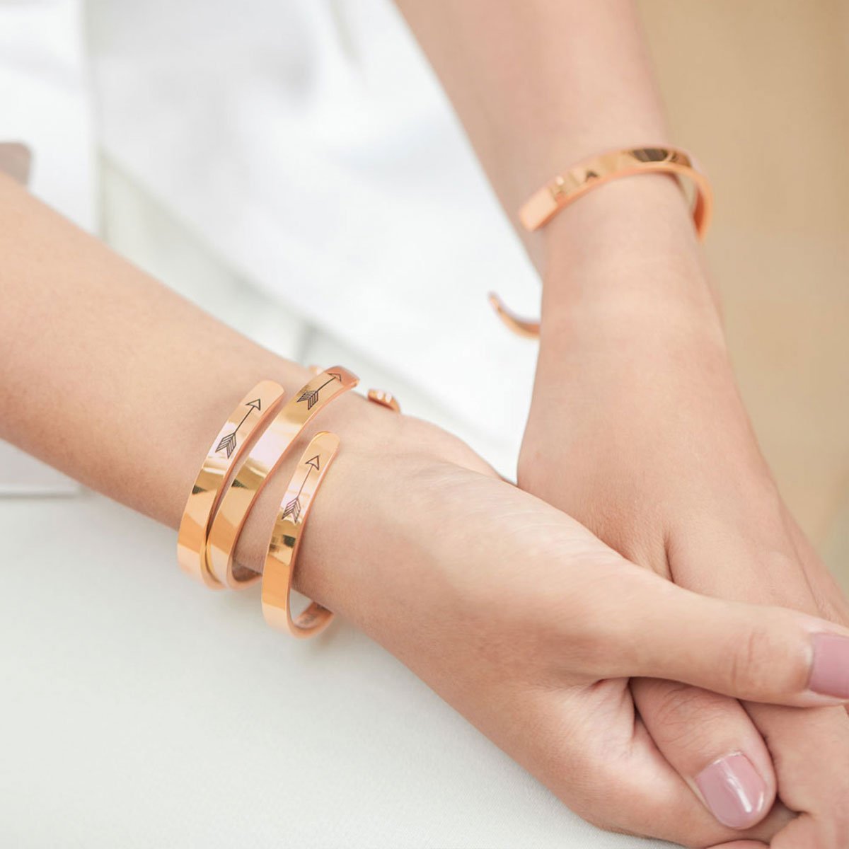 Remember Who You Are and Straighten Your Crown Cuff Bracelet