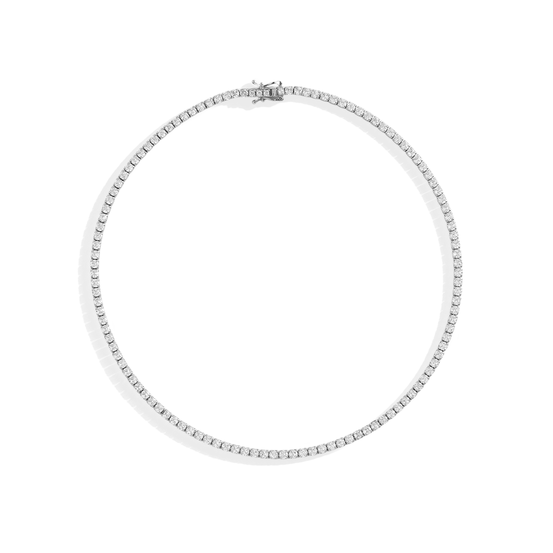 3mm Tennis Necklace
