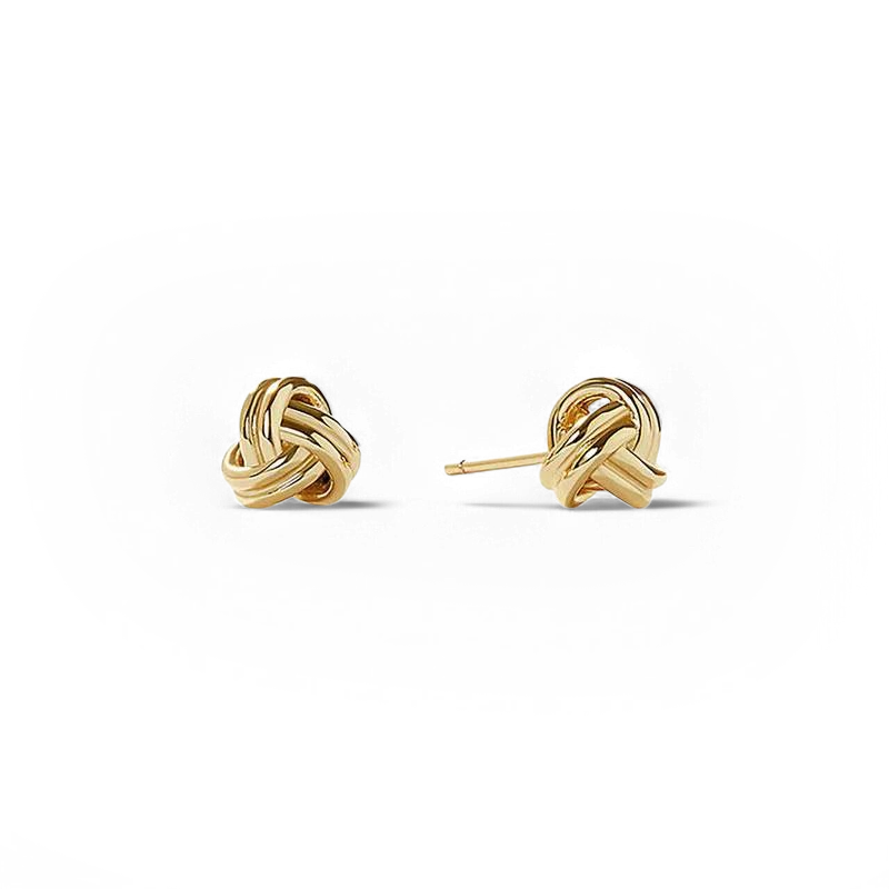 Love Knot Stud Earrings