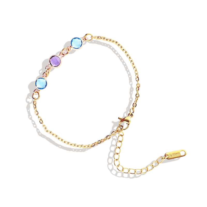 Personalized Birthstone Bracelet