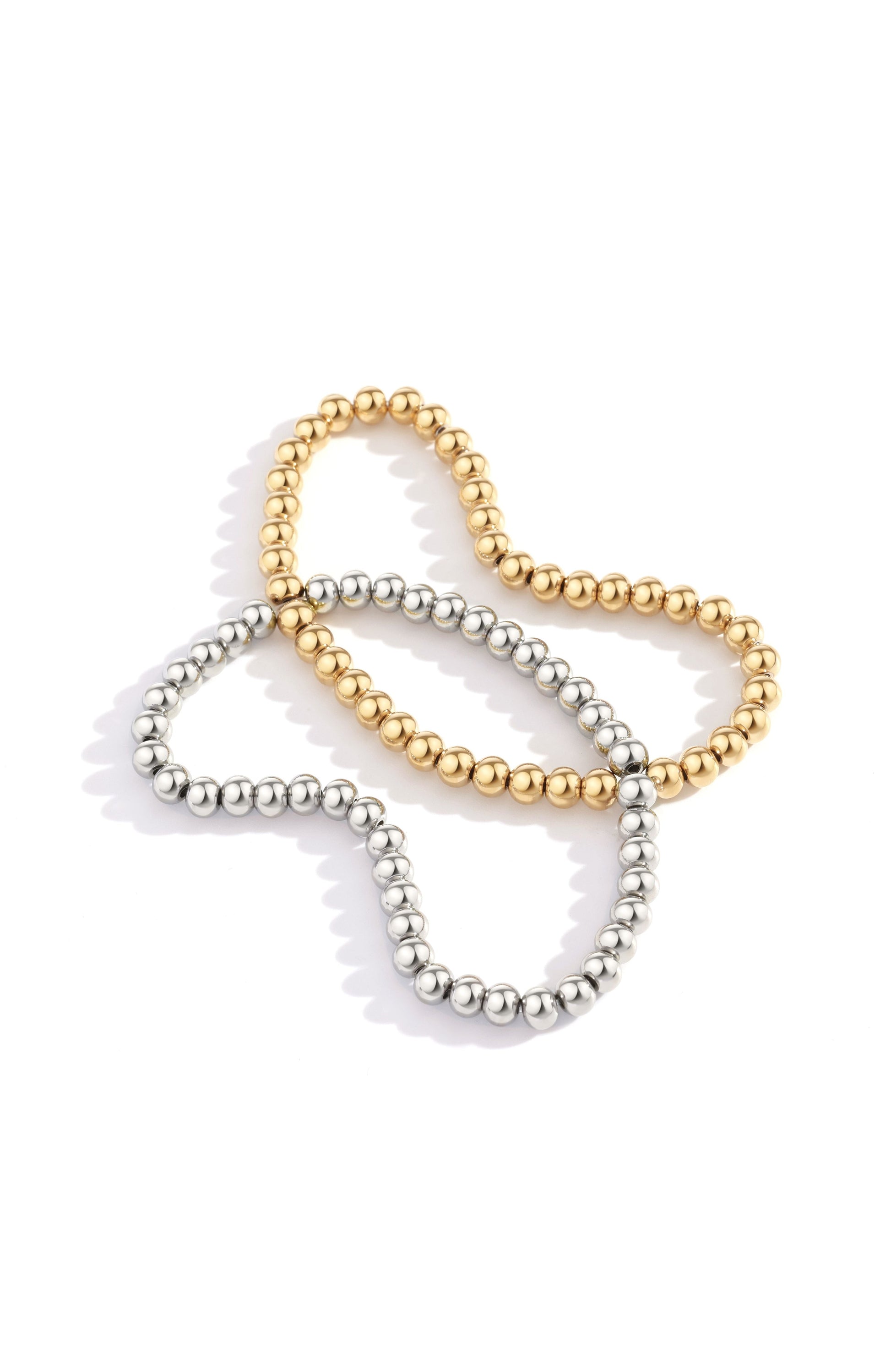 3mm & 5mm Beaded Bracelet Stacking Set
