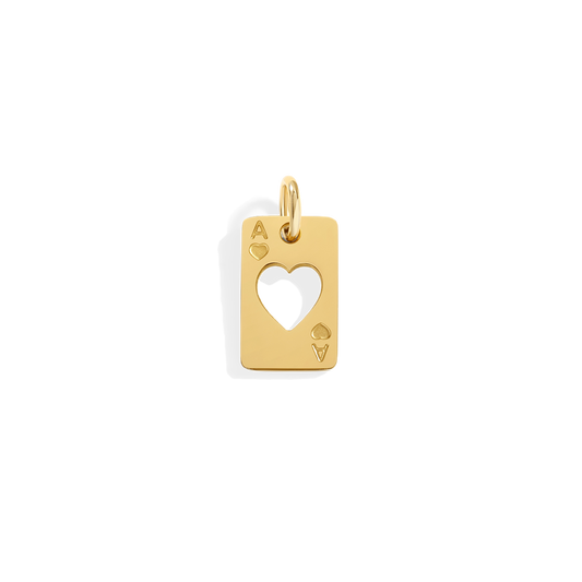 Ace of Hearts Charm