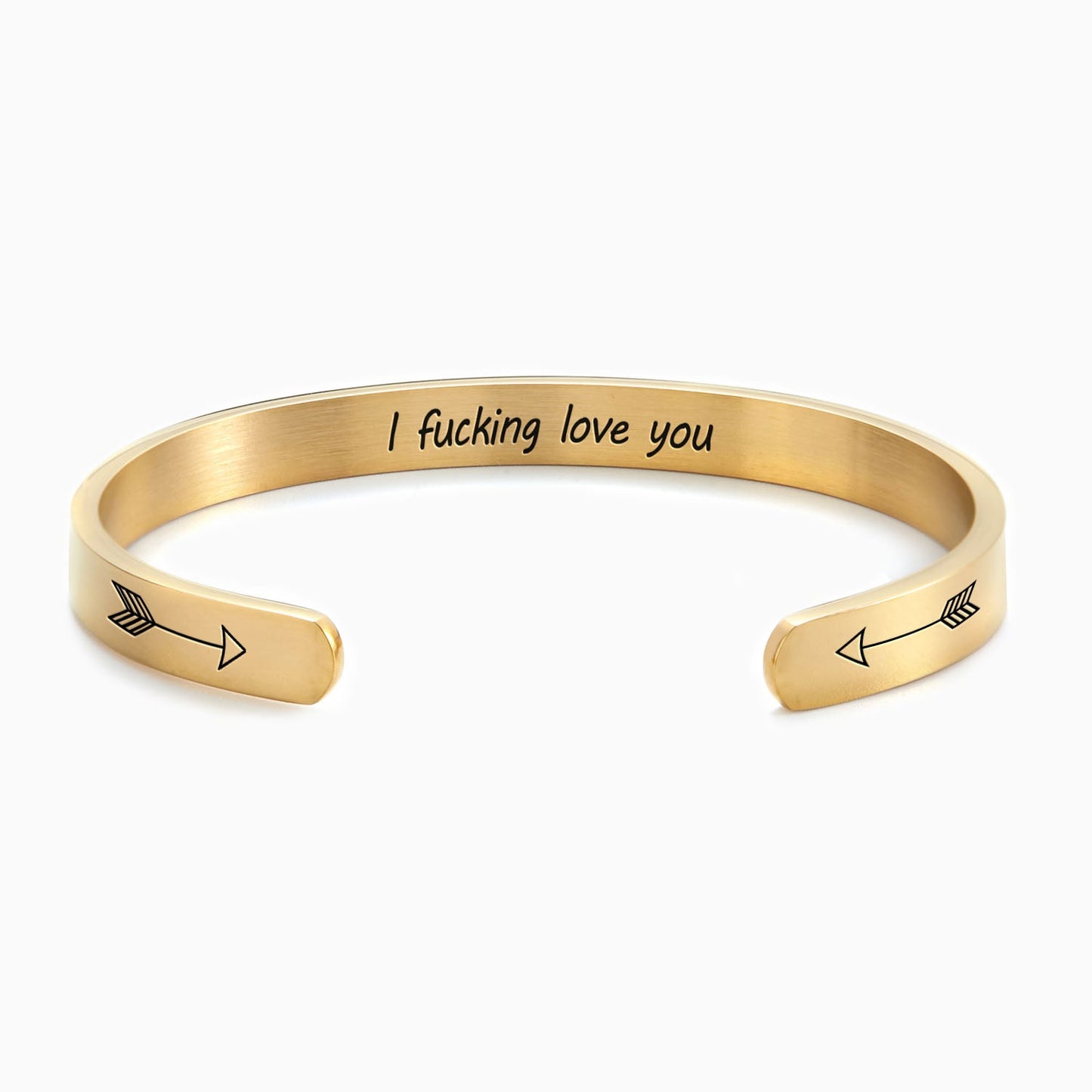 I Fucking Love You Cuff Bracelet