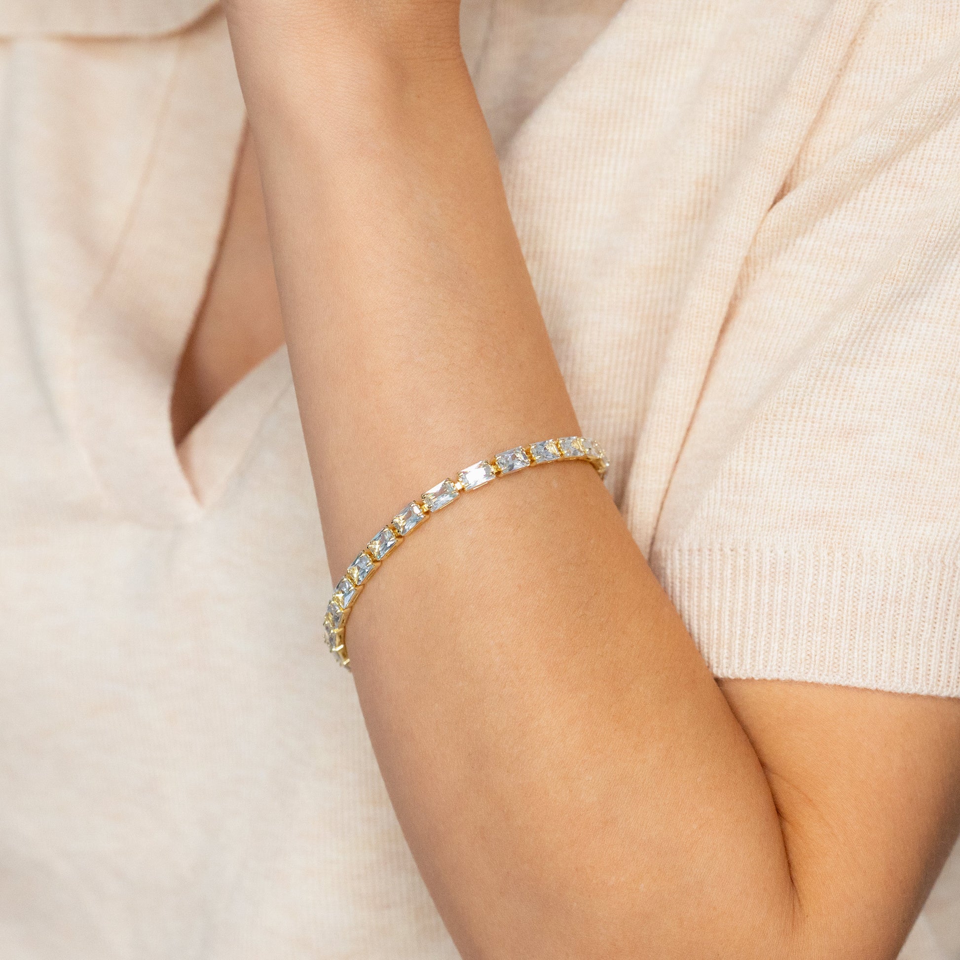 Baguette Tennis Bracelet