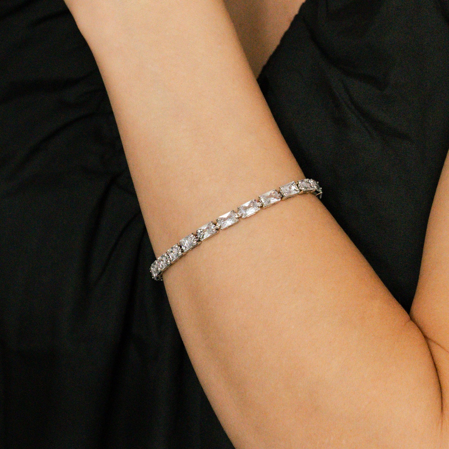 Baguette Tennis Bracelet