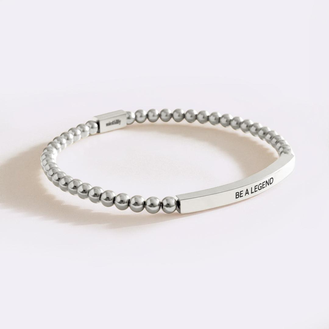 Be a Legend Beaded Inspire Bracelet