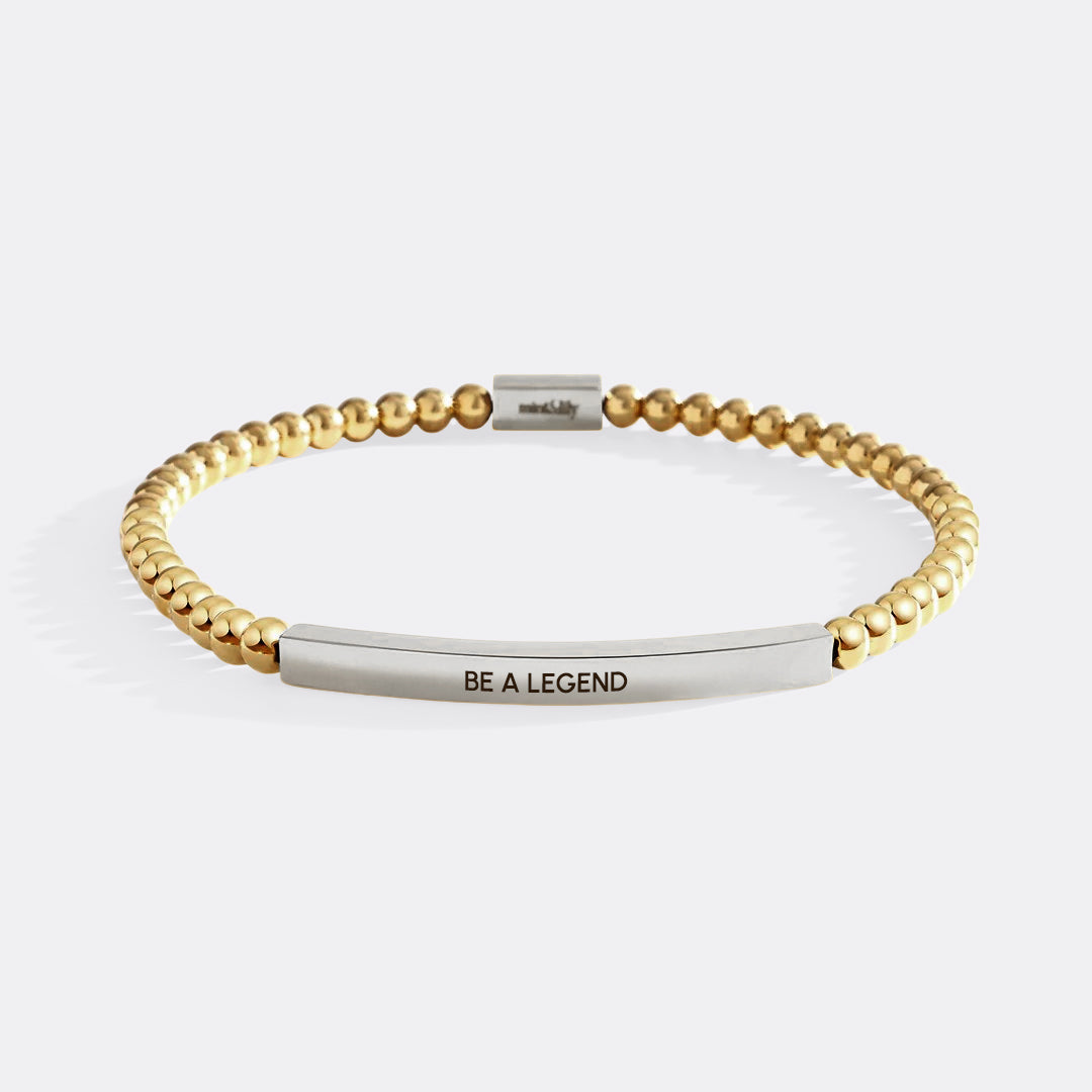 Be a Legend Beaded Inspire Bracelet