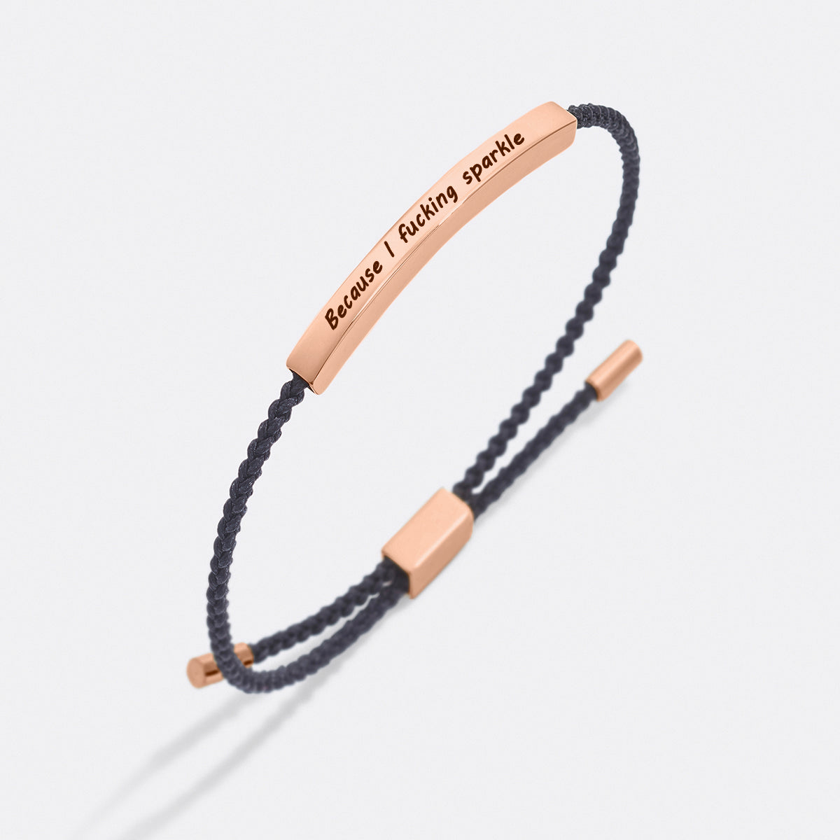 Because I F♥cking Sparkle Inspire Bracelet