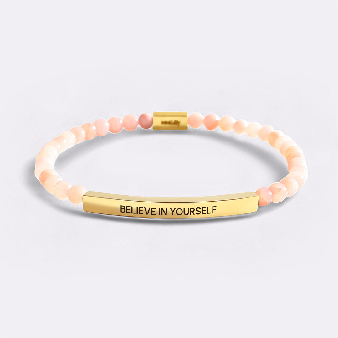 Believe in Yourself Beaded Inspire Bracelet