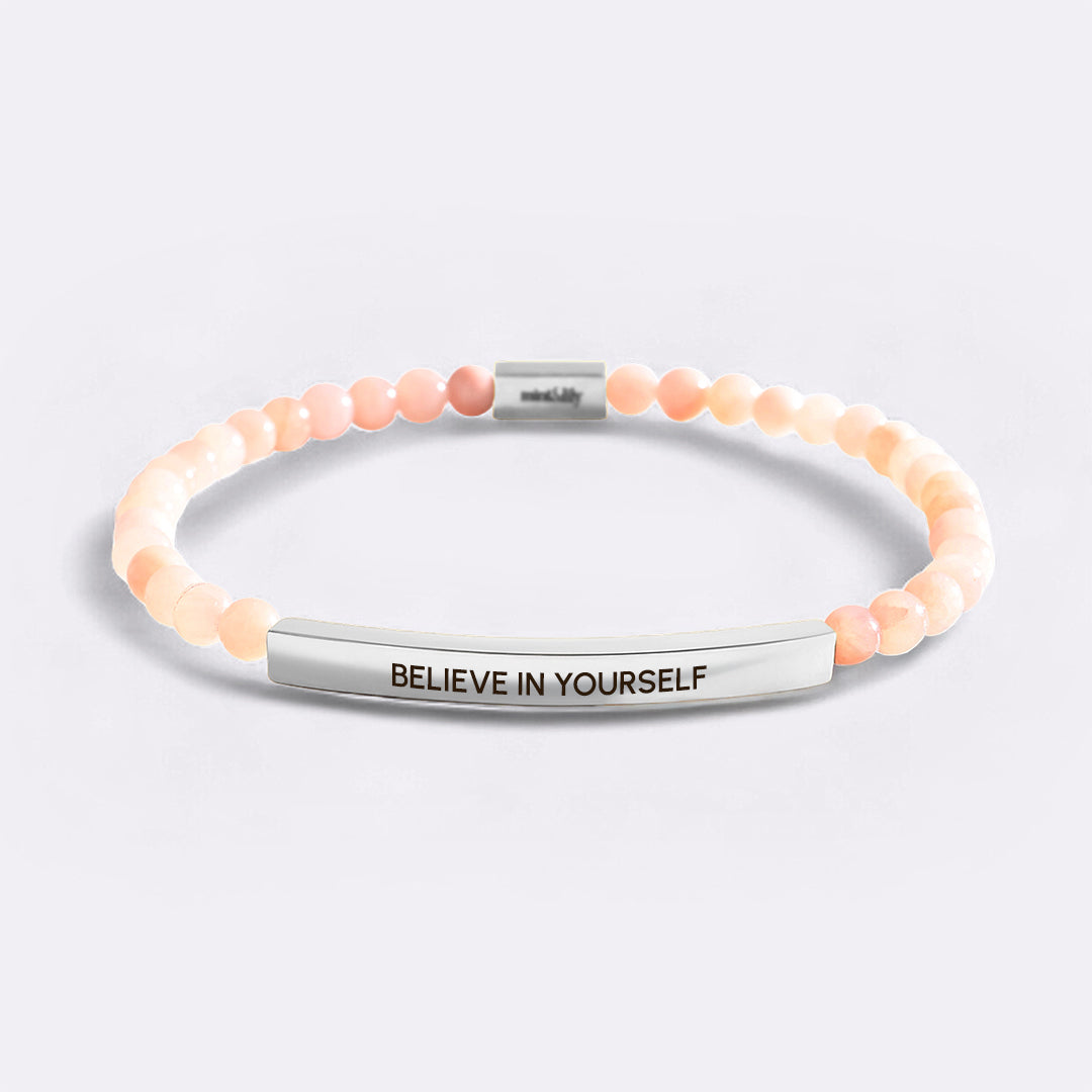 Believe in Yourself Beaded Inspire Bracelet