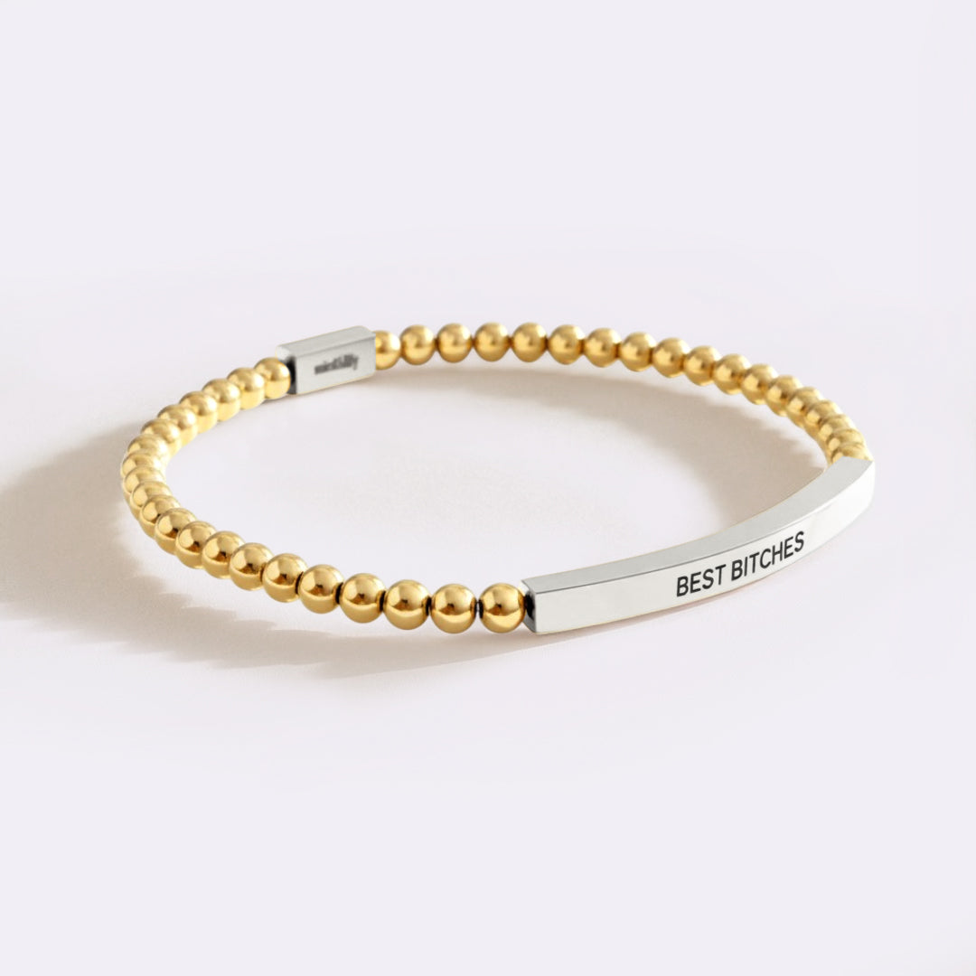 Best Bitches Beaded Inspire Bracelet