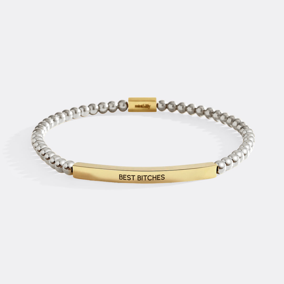 Best Bitches Beaded Inspire Bracelet