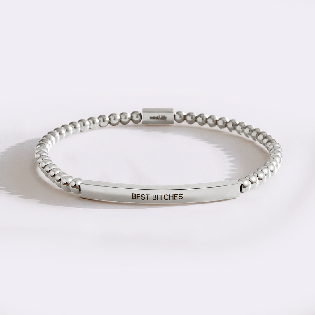 Best Bitches Beaded Inspire Bracelet