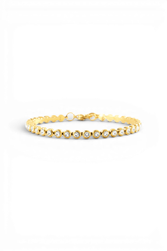 Bezel Tennis Bracelet
