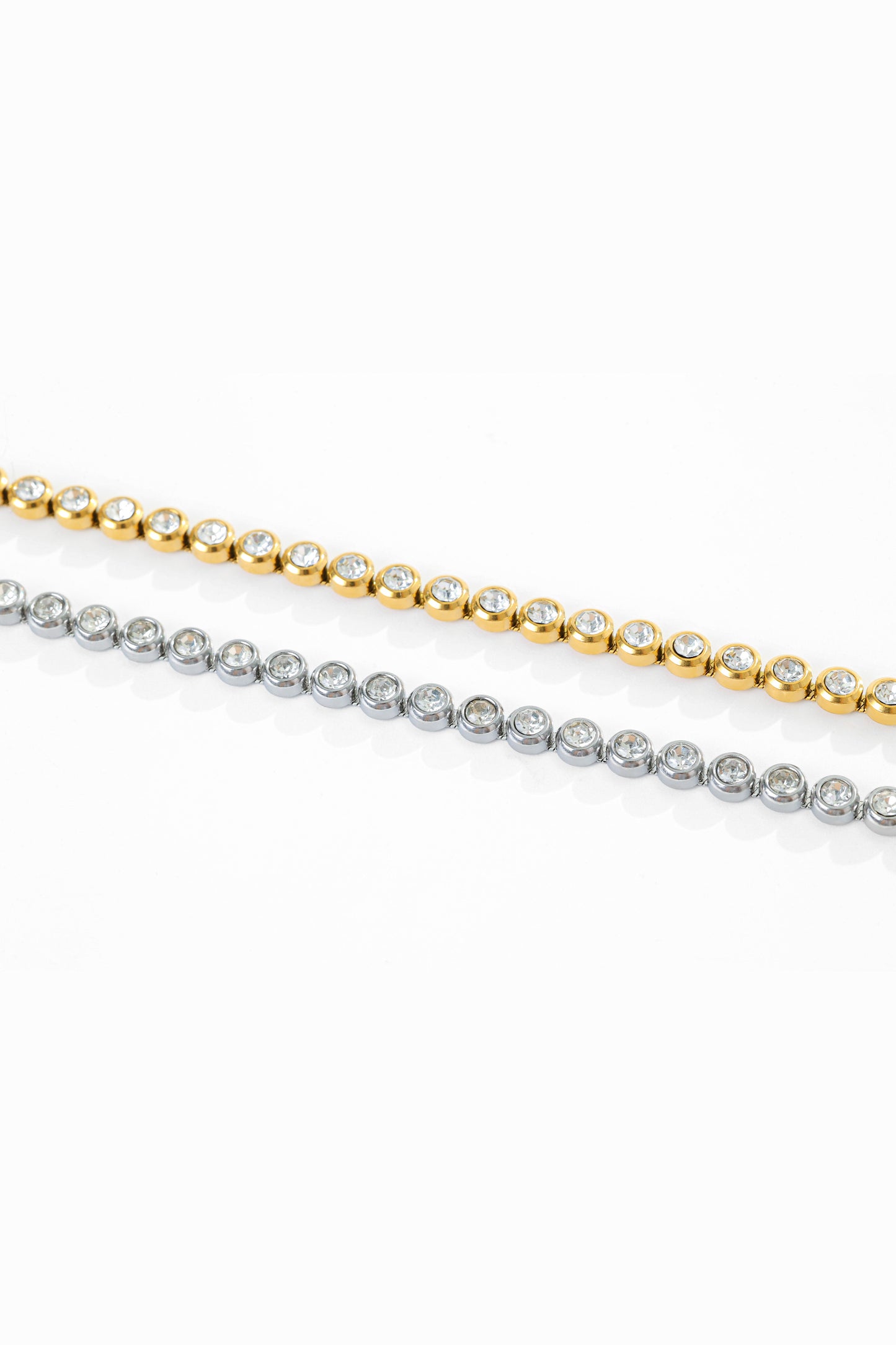 Bezel Tennis Bracelet