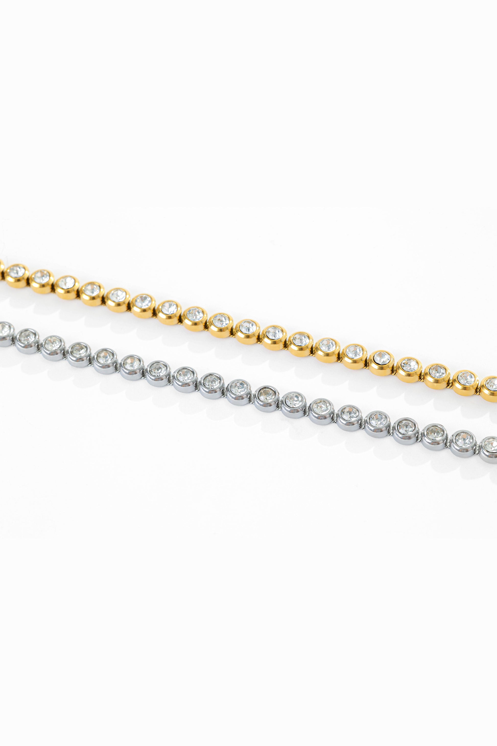 Bezel Tennis Bracelet