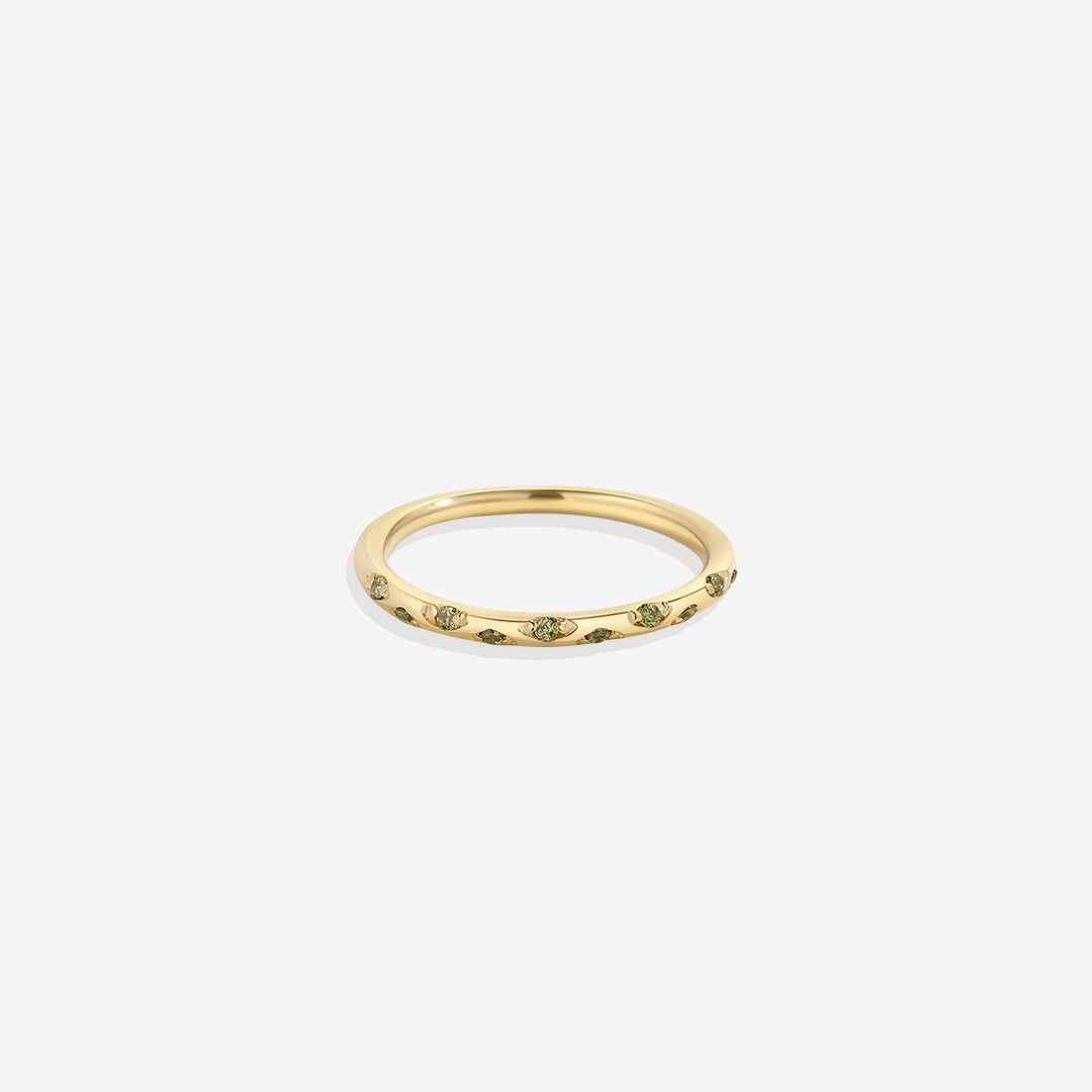 Dainty Constellation Birthstone Ring