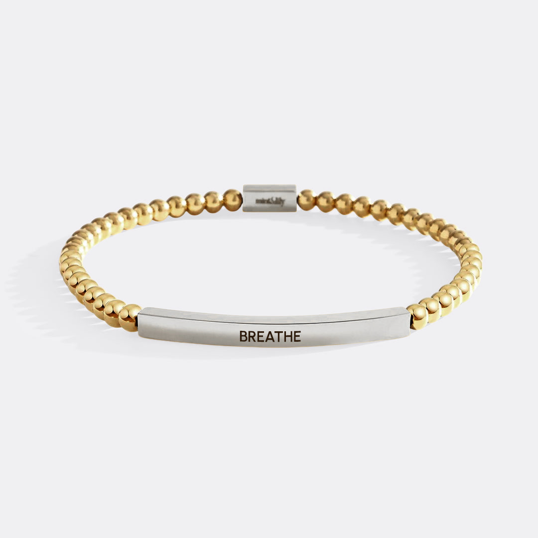 Breathe Beaded Inspire Bracelet