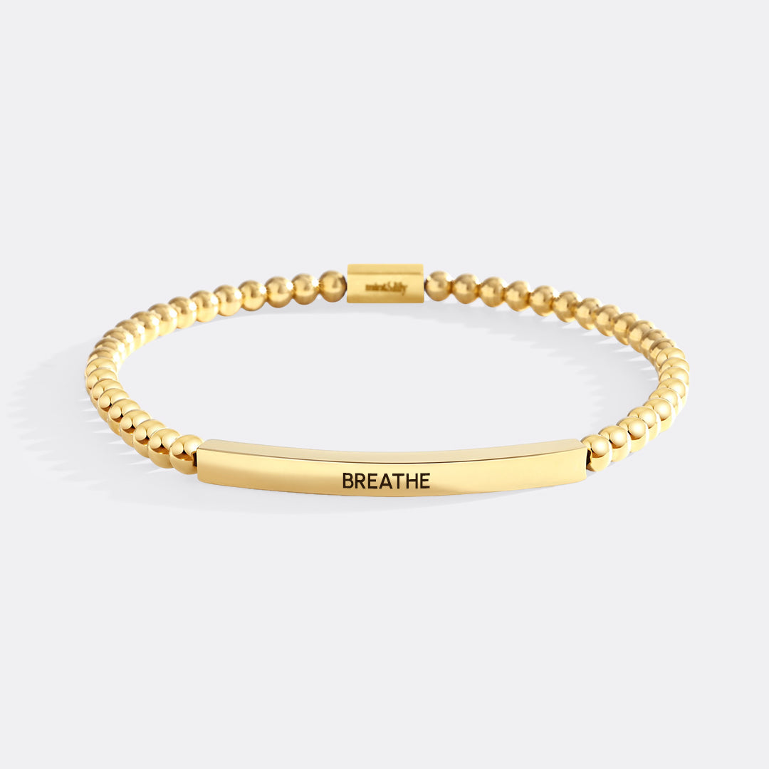 Breathe Beaded Inspire Bracelet