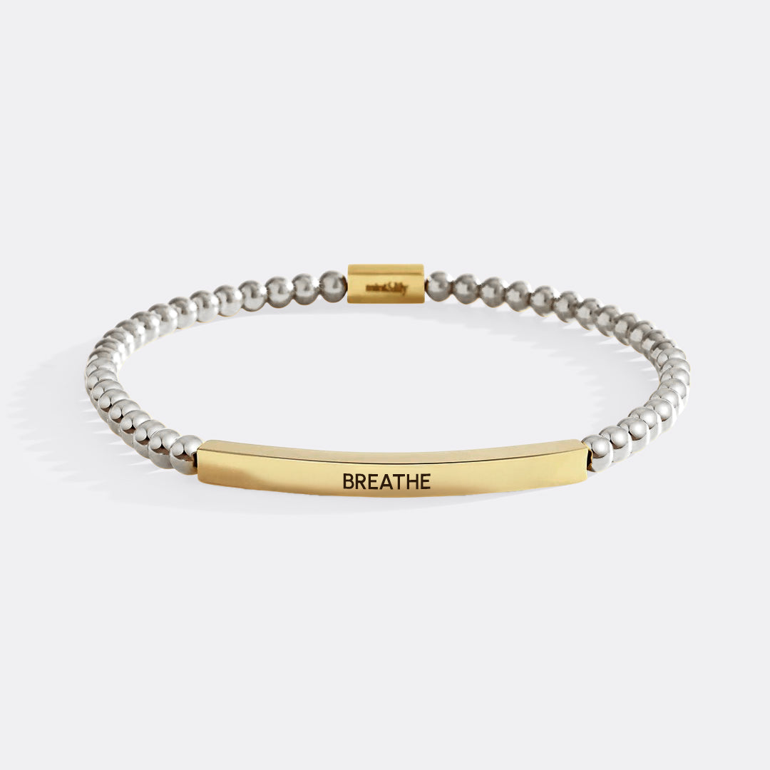Breathe Beaded Inspire Bracelet