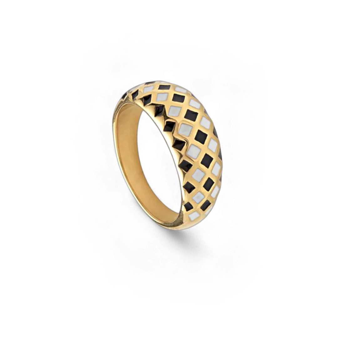 Checkerboard Ring