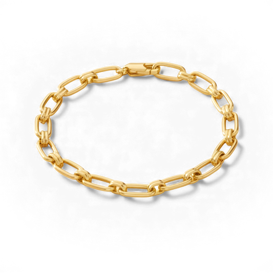 Chunky Paperclip Chain Bracelet