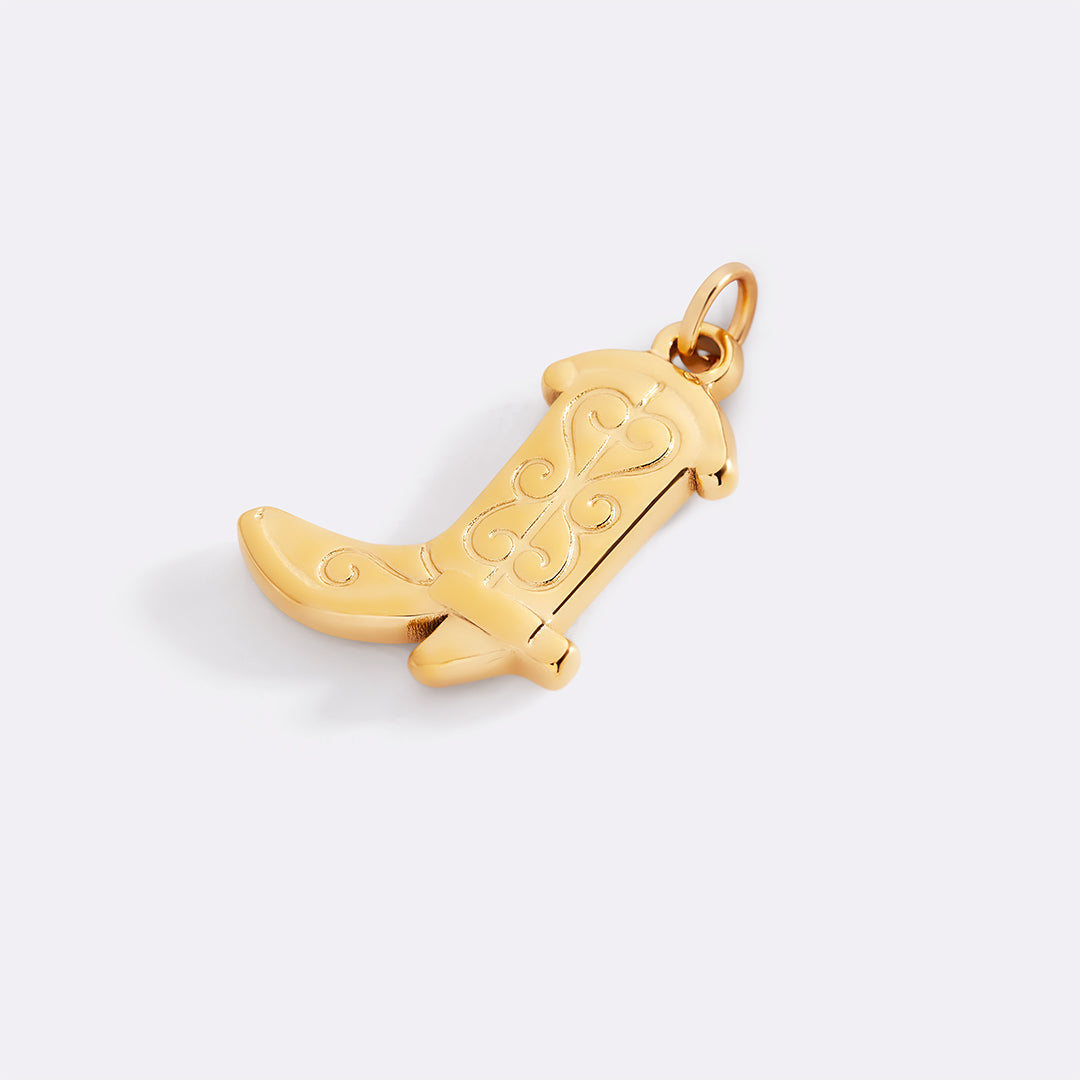 Cowgirl Boot Charm