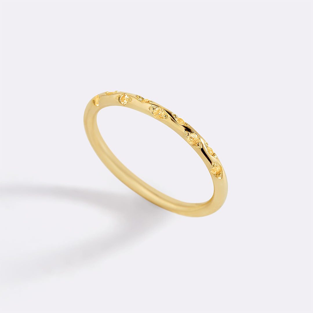 Dainty Constellation Birthstone Ring