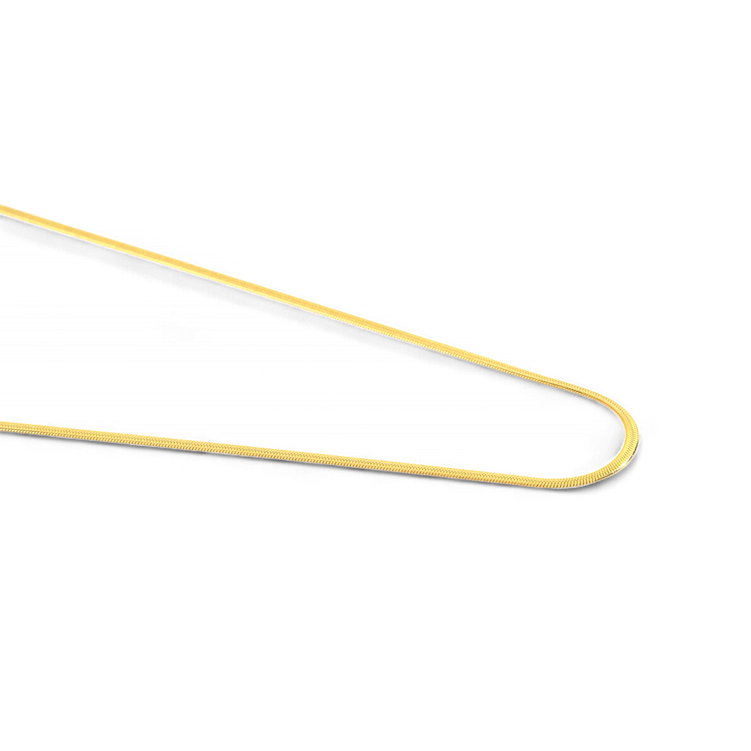 Dainty Herringbone Chain Necklace