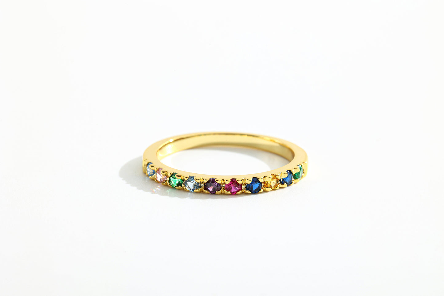 Dainty Stackable Birthstone Ring