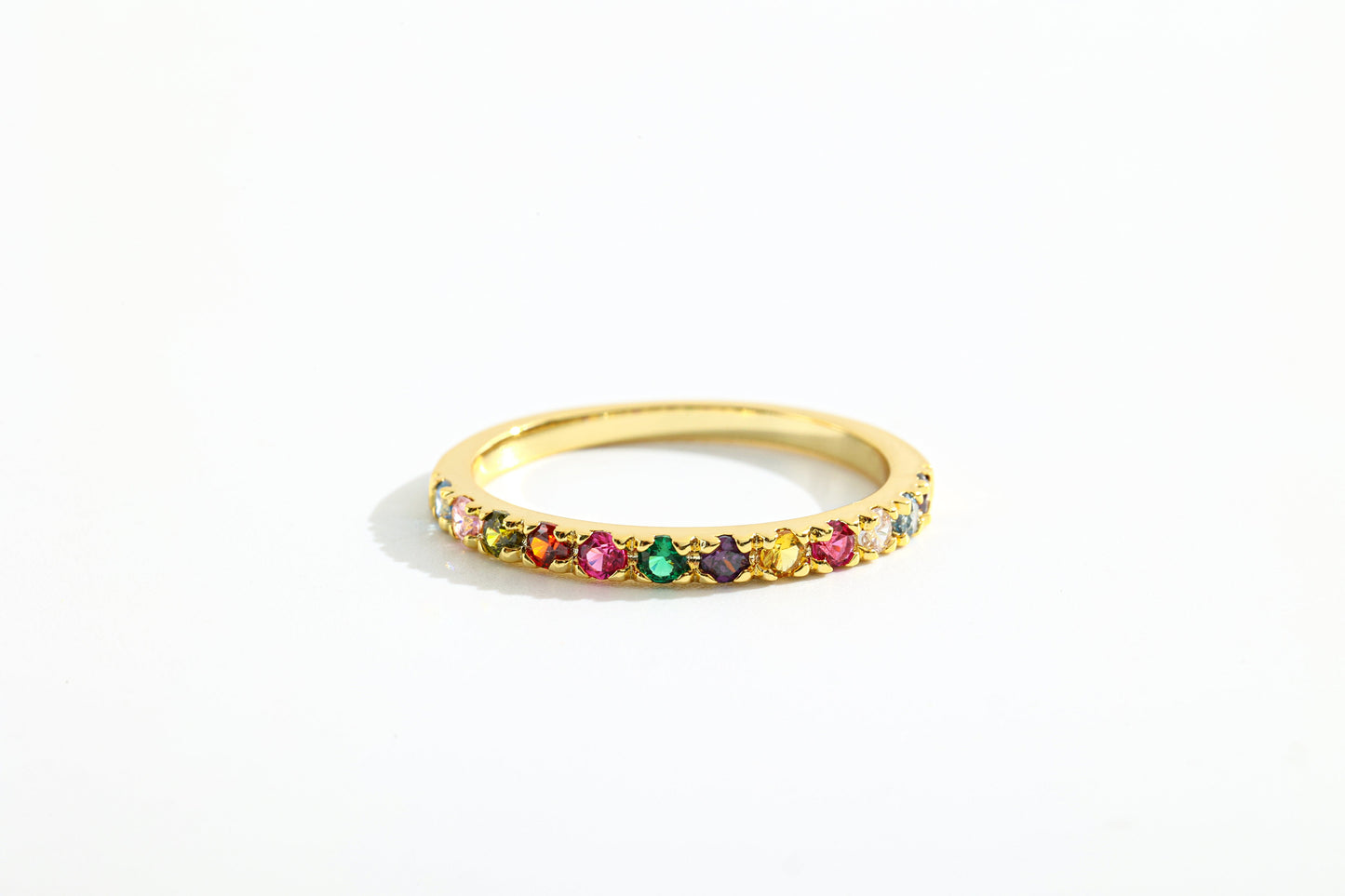 Dainty Stackable Birthstone Ring