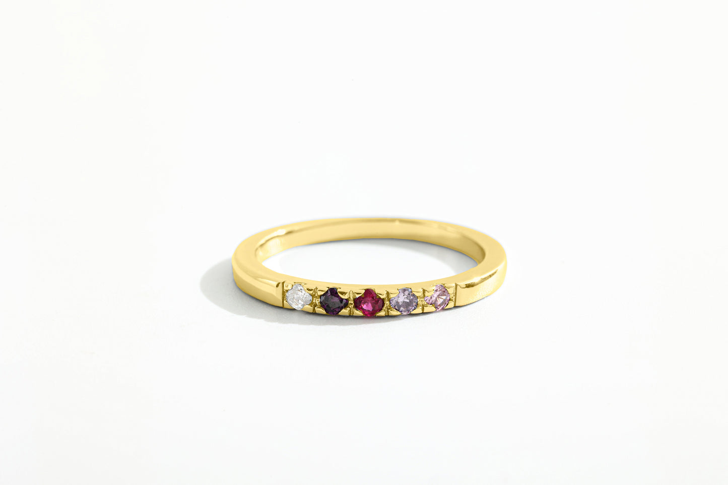 Dainty Stackable Birthstone Ring