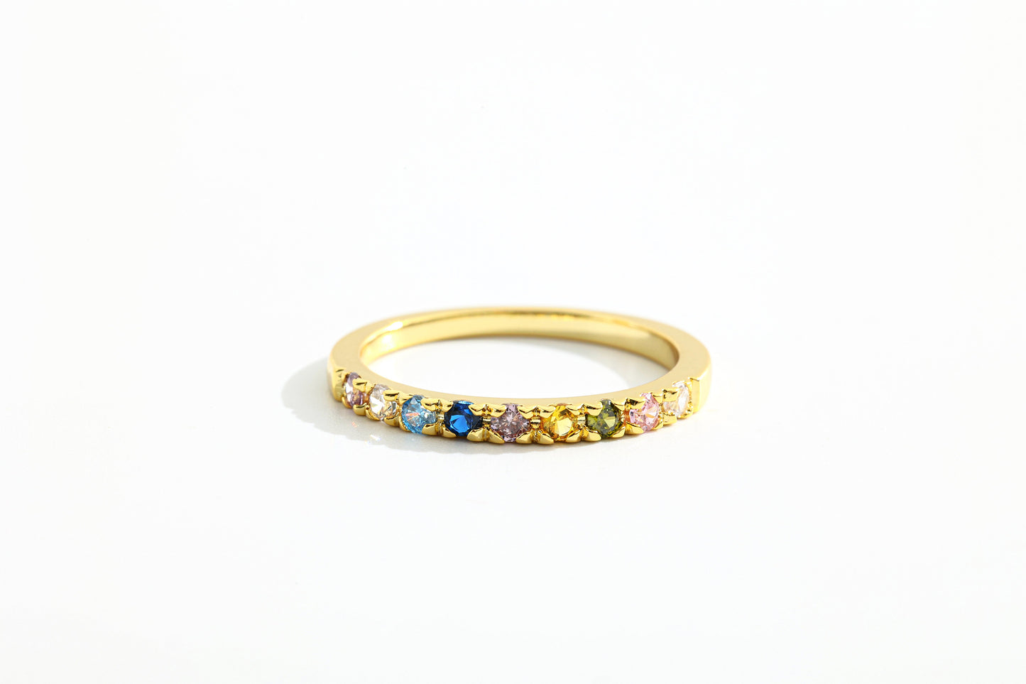 Dainty Stackable Birthstone Ring