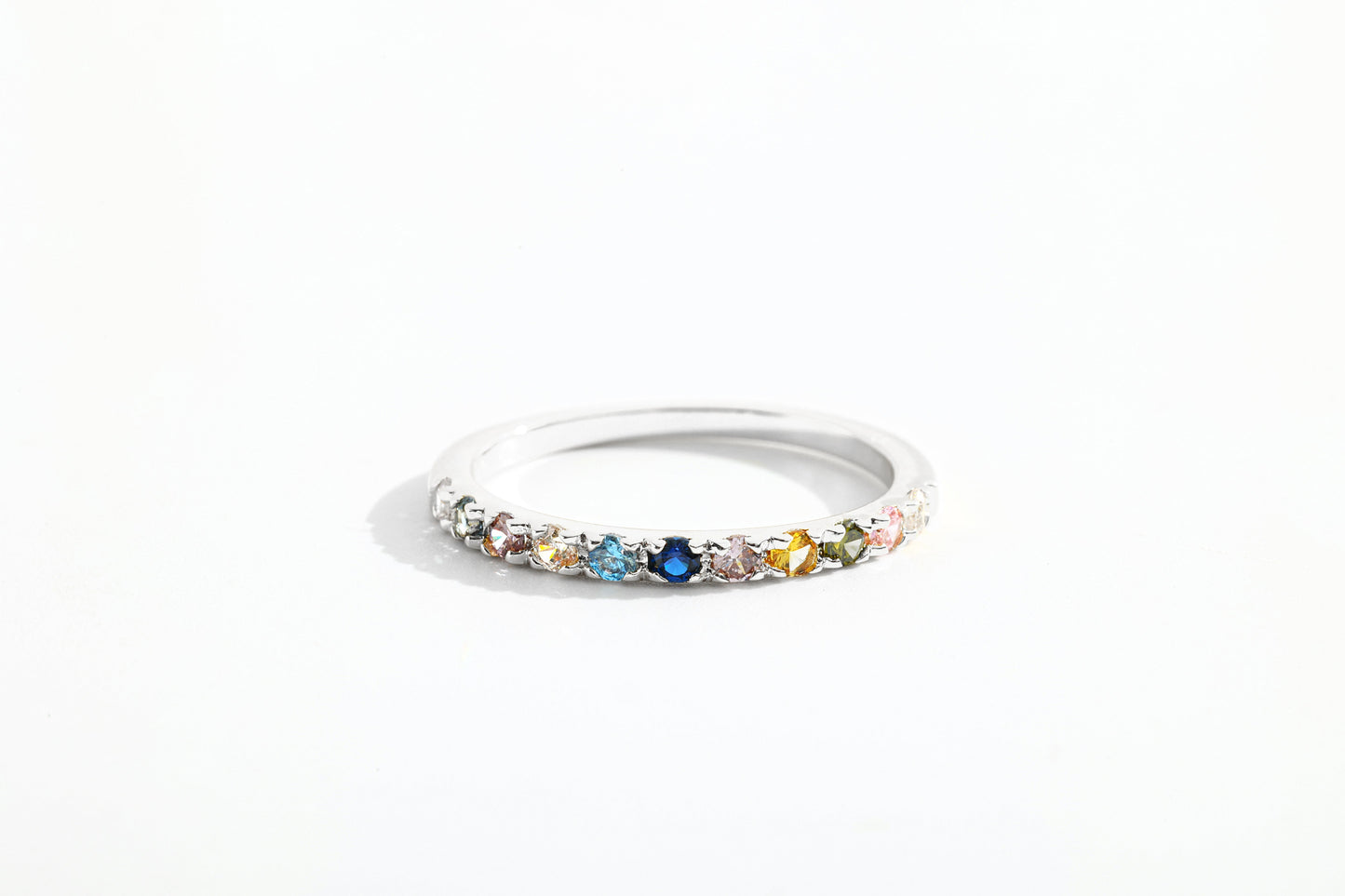 Dainty Stackable Birthstone Ring
