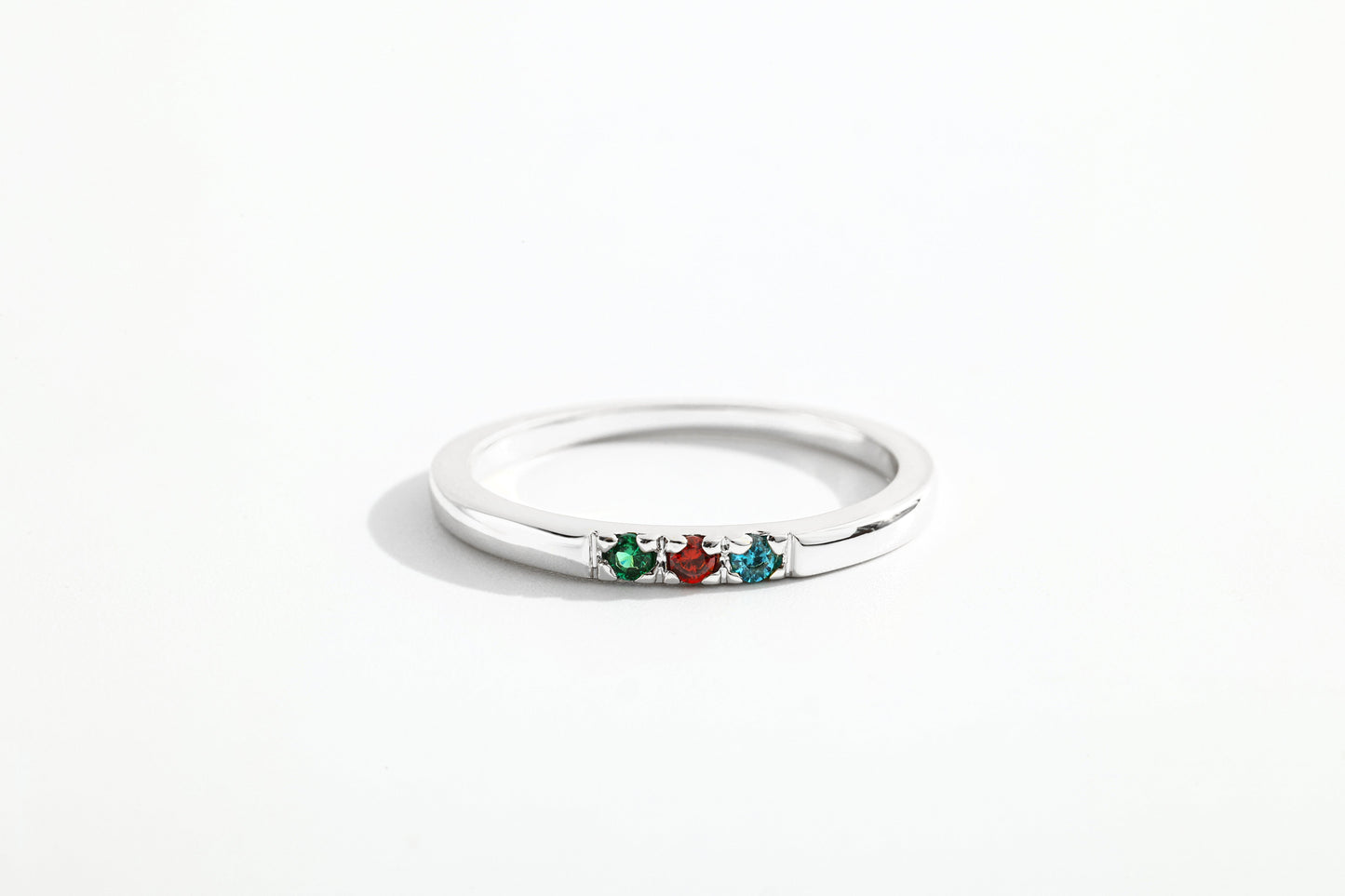 Dainty Stackable Birthstone Ring