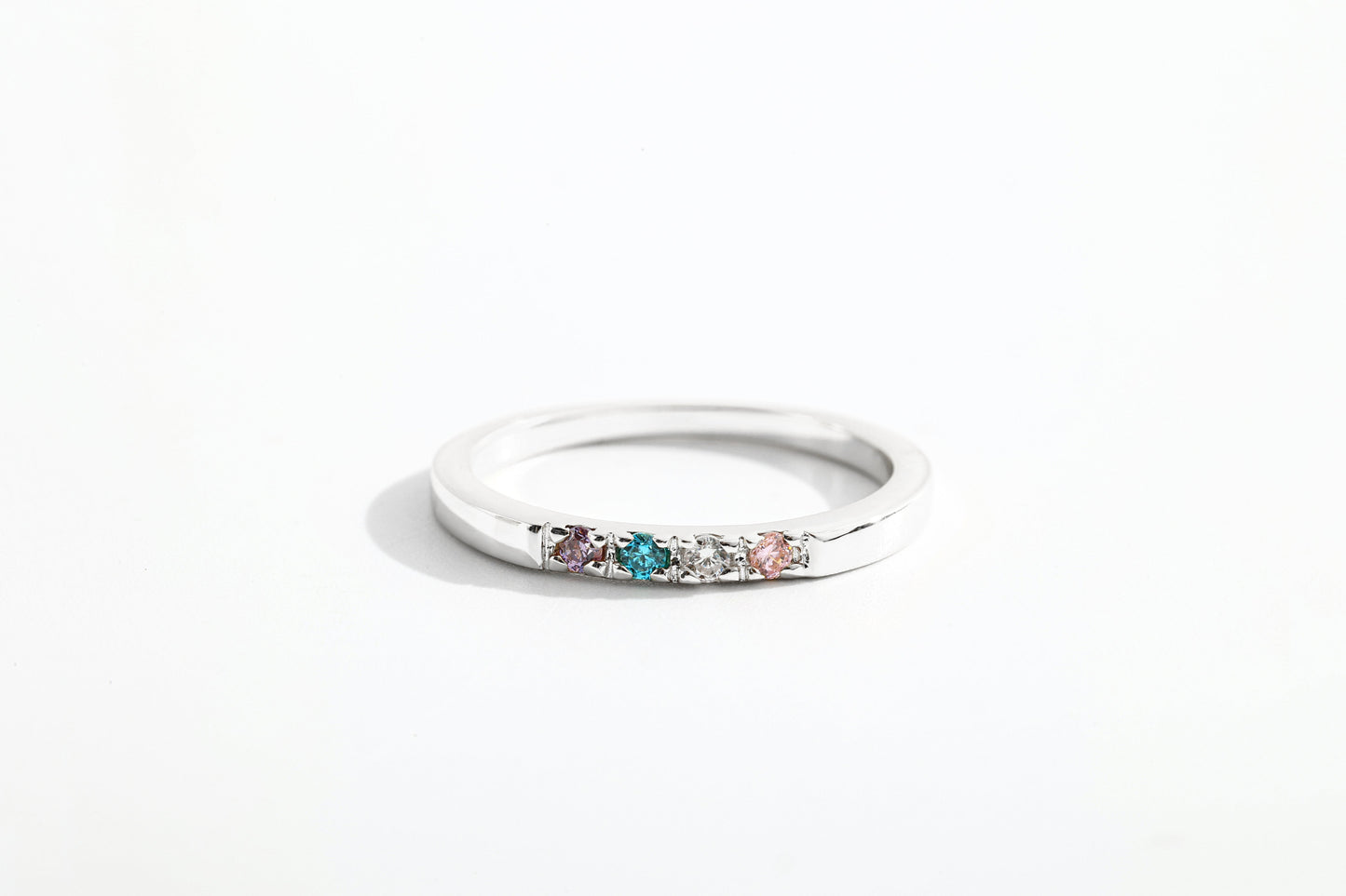 Dainty Stackable Birthstone Ring