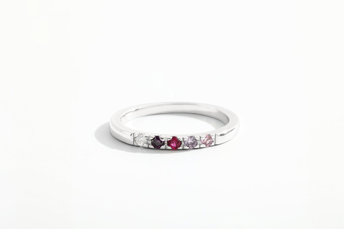Dainty Stackable Birthstone Ring