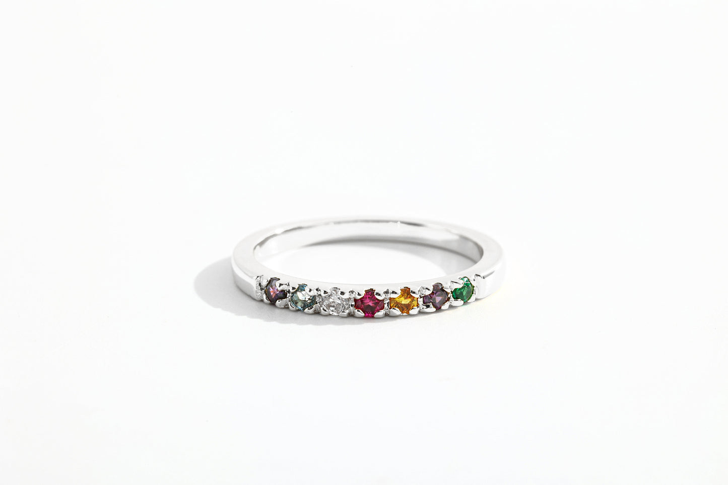 Dainty Stackable Birthstone Ring