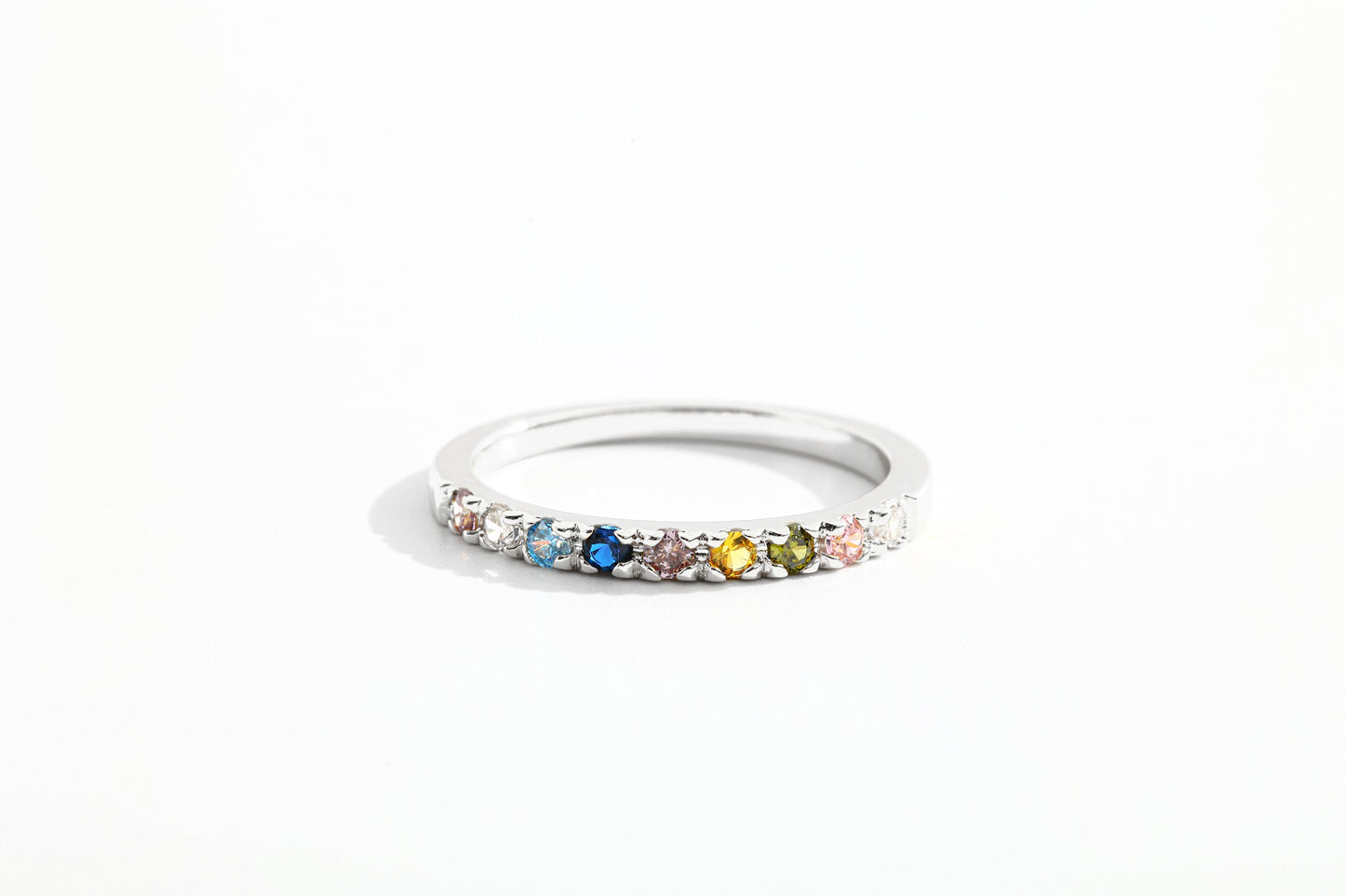 Dainty Stackable Birthstone Ring