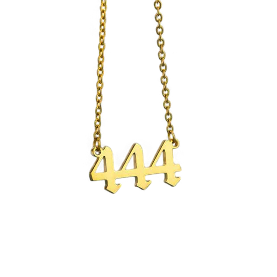 Dainty Angel Number Necklace