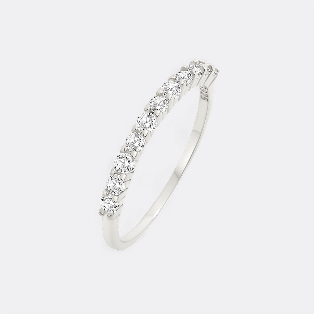 Diamond & Gemstone Stackable Ring
