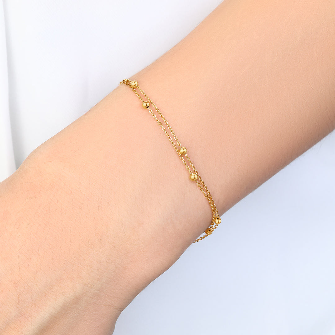 Double Chain Bracelet