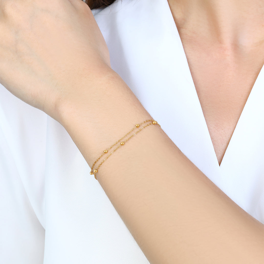 Double Chain Bracelet
