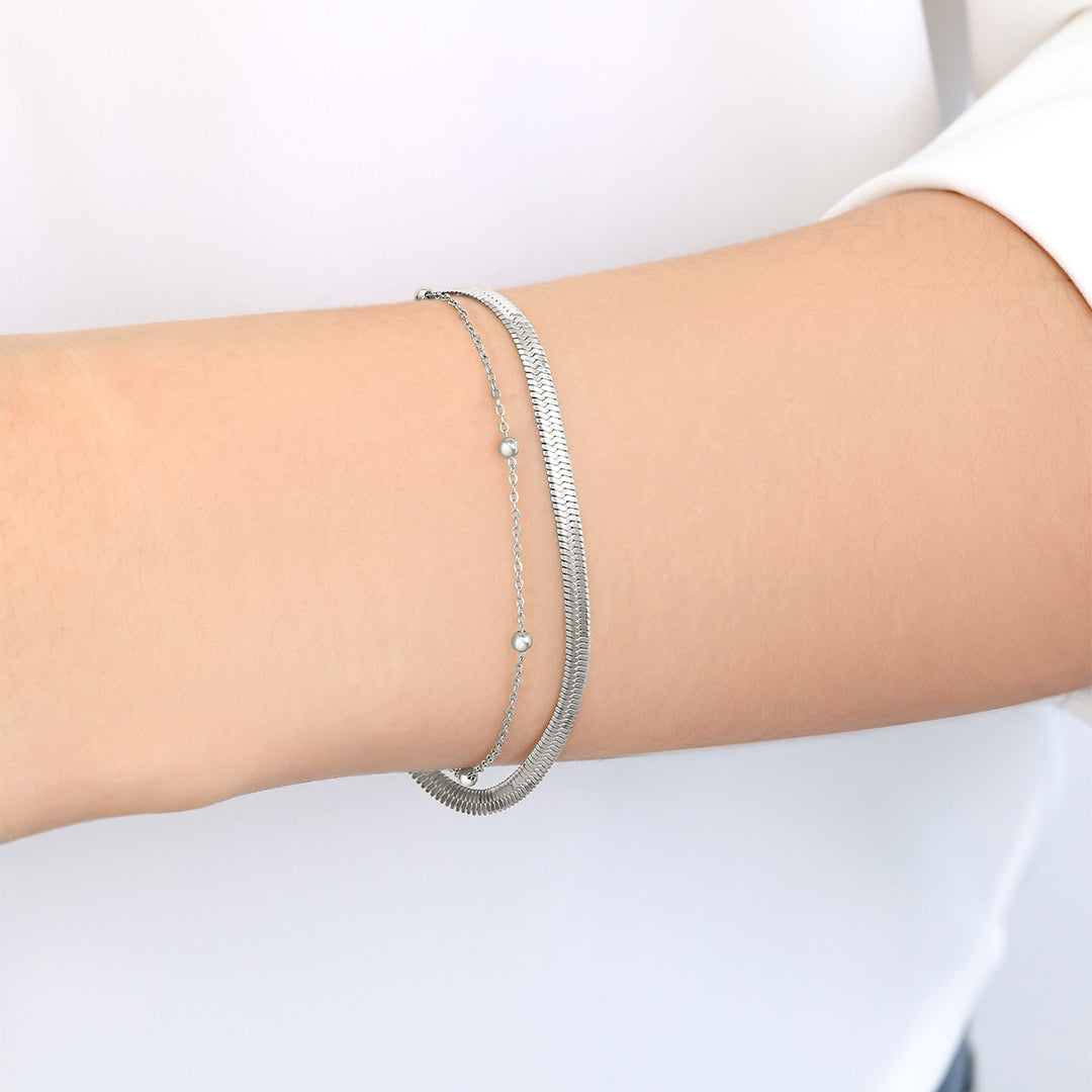 Everyday Stacked Bracelet