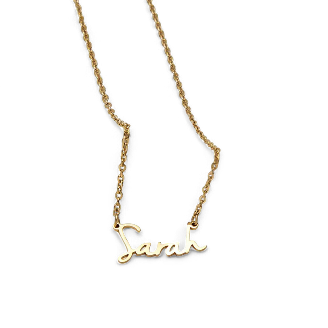 Fairy Name Necklace – Close Fit