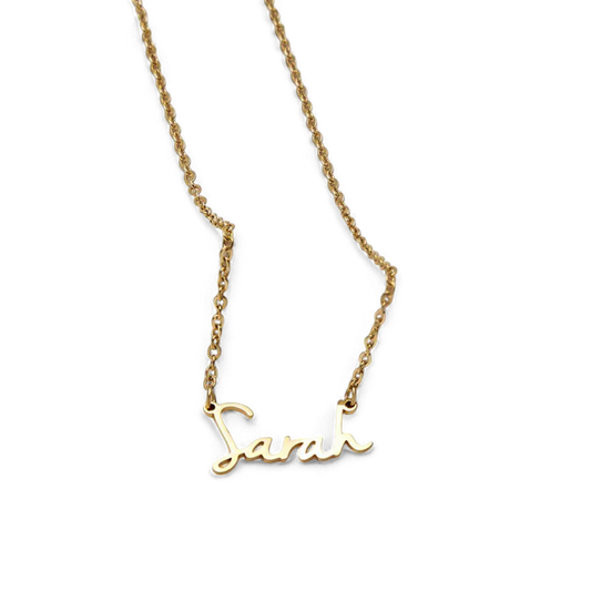 Fairy Name Necklace – Close Fit