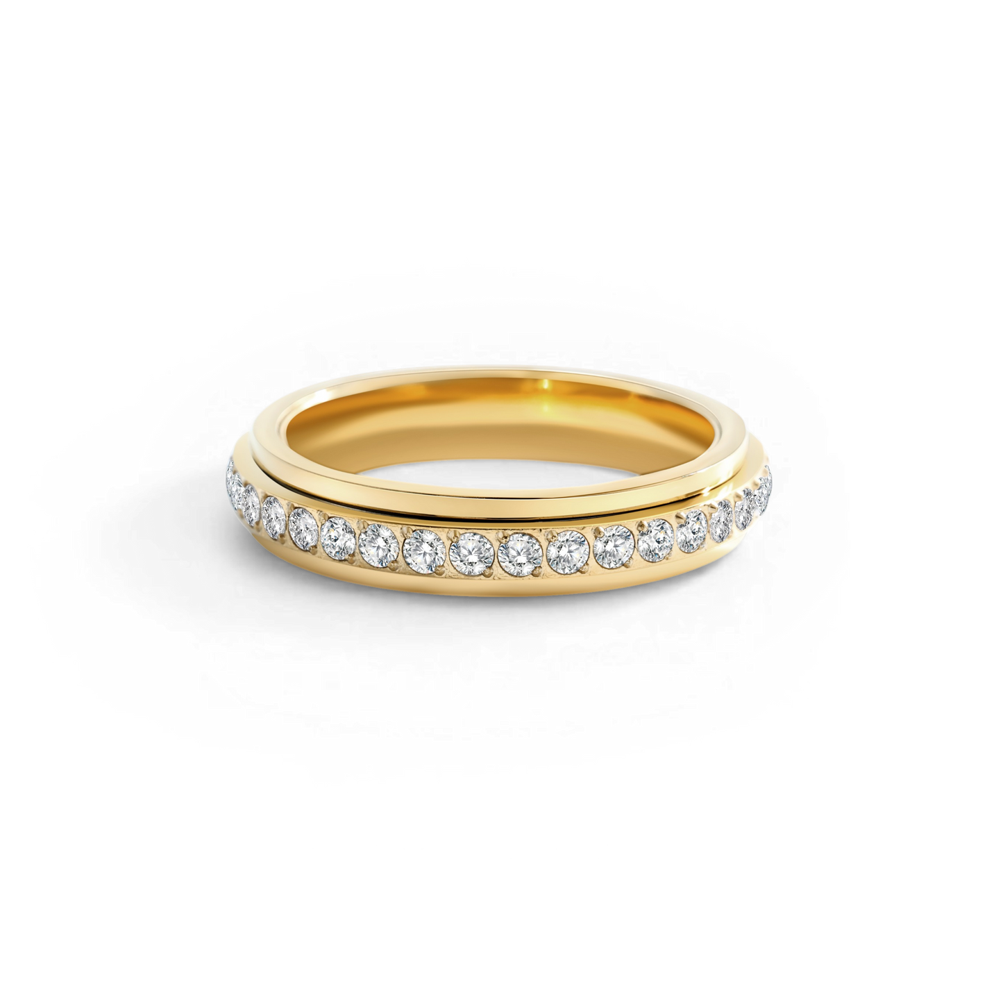 Spinning Fidget Eternity Ring